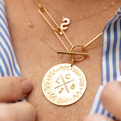 Personalized Love Medallion from Par Coeur.