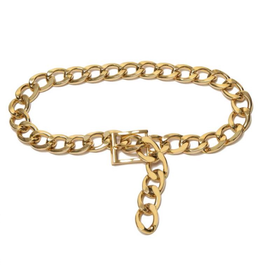 Gold Diana belt from Silvia Gnecchi.