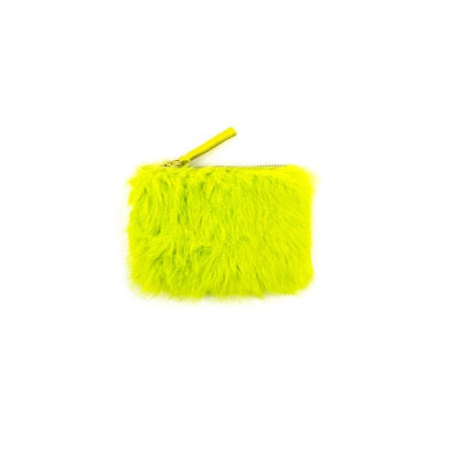 Lime Rabbit Coin Pouch from Primecut sold on Saint Claude Social Club online store.